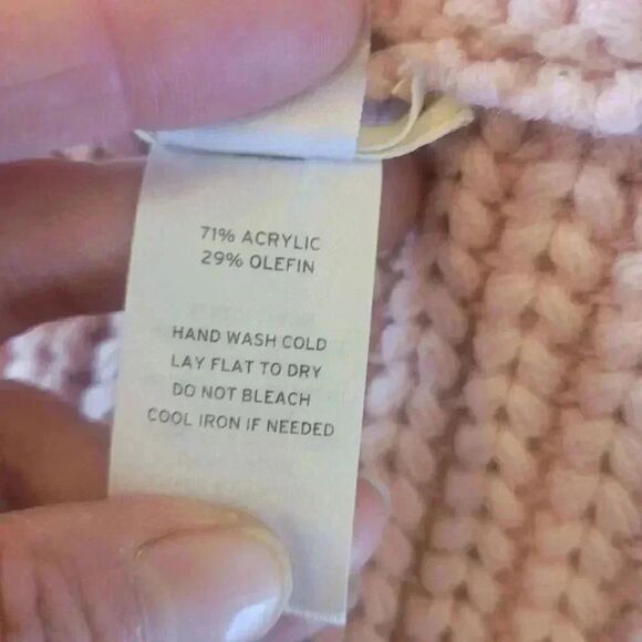 Tucker + Tate Girl's Pink Metallic Silver Acrylic Infinity Scarf - Picture 5 of 6